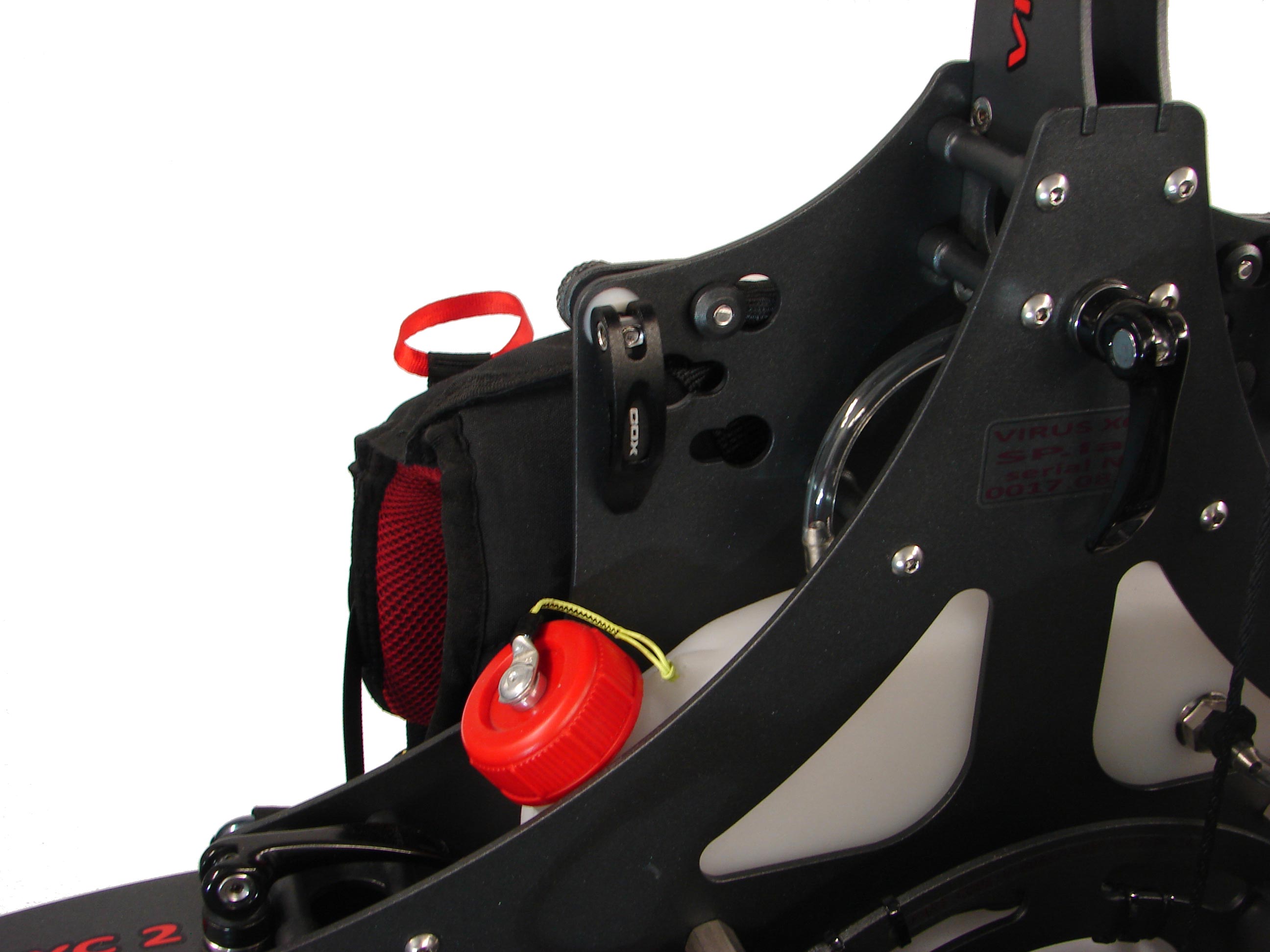 Paramotor - Multi-point adjustment system Paramotor - Multi-point adjustment system