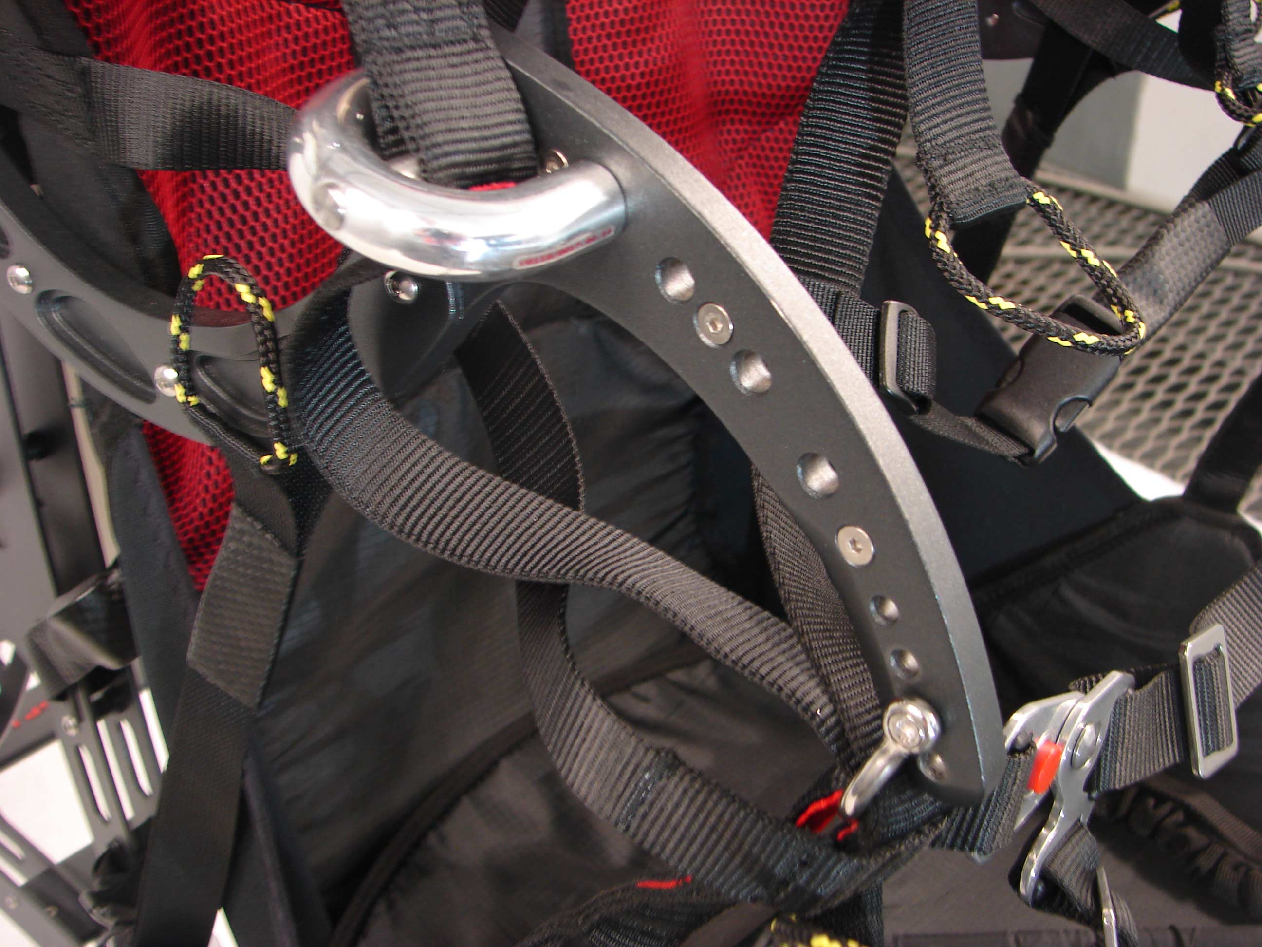 Paramotor - Multi-point adjustment system Paramotor - Multi-point adjustment system