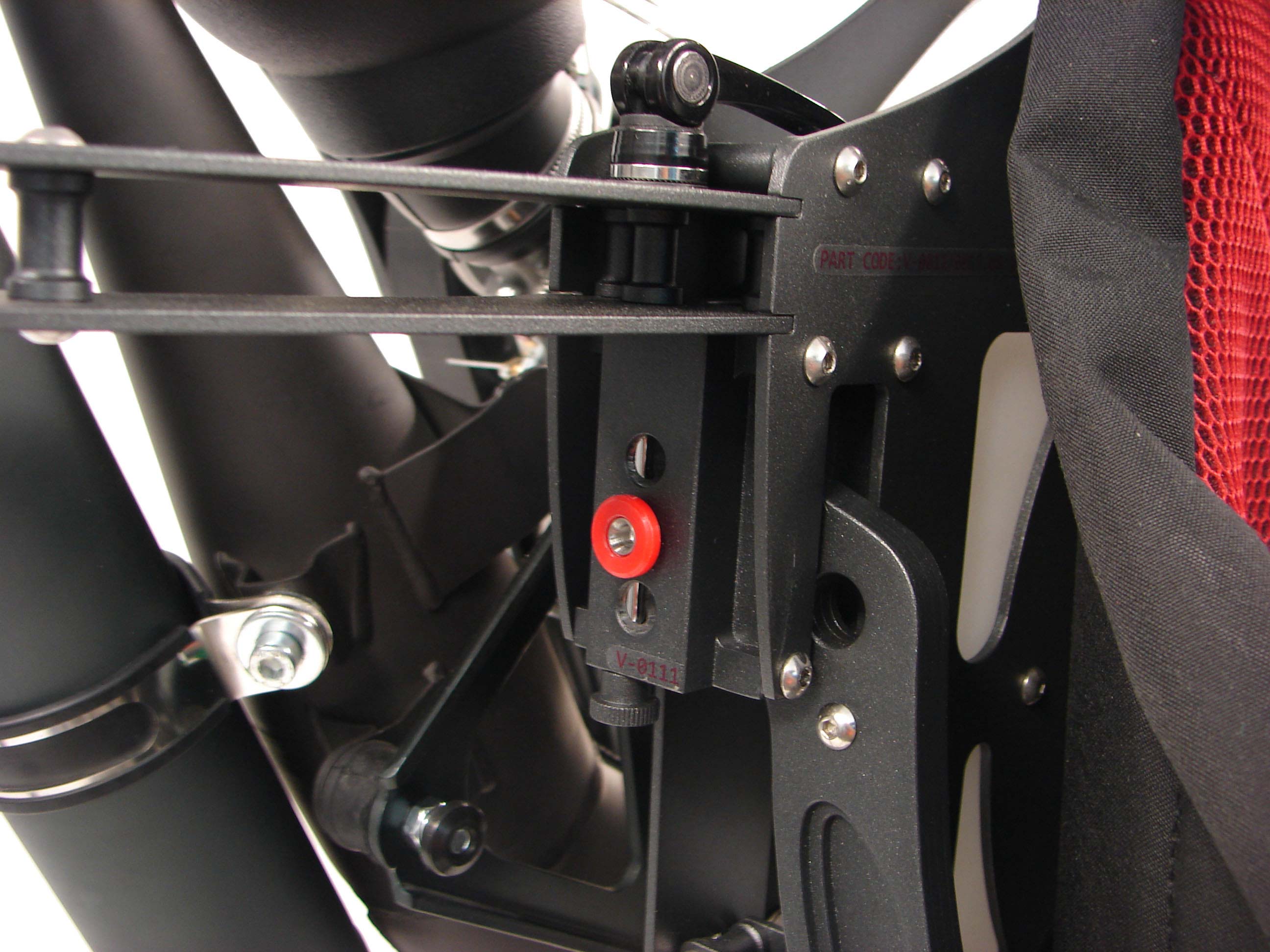 Paramotor - Multi-point adjustment system Paramotor - Multi-point adjustment system